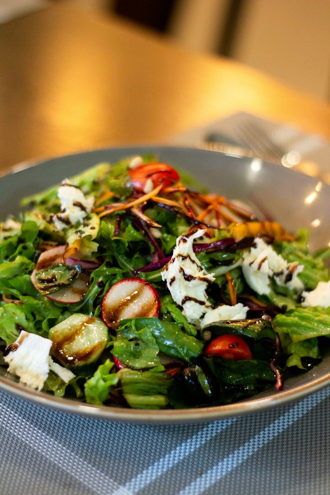 fresh summer salad bowl